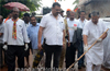 Union Minister Chaudhury, BJP leaders join hands in cleanliness drive at Kodikal